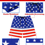 Sarfel Boys Swim Trunks with Compression Liner Kids Swimsuits Boys Bathing Suit Kids Board Shorts Teen Boy Quick Dry Shorts