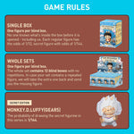 POP MART THE Monsters × One Piece Series Figures Blind Box Figures, Random Design Action Figures Collectible Toys, Holiday Birthday Gifts for Girls and Boys, Father's Day, Anime Fans,Single Box