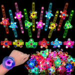 24pcs light up fidget spinner bracelets for kids birthday party favors bulk