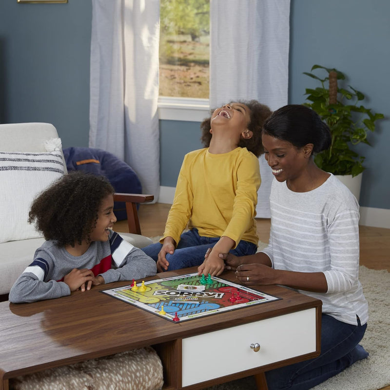 Classic Sorry! Hasbro Board Game for Kids Ages 6 and Up with 4 Pawns and Family Game Night Fun