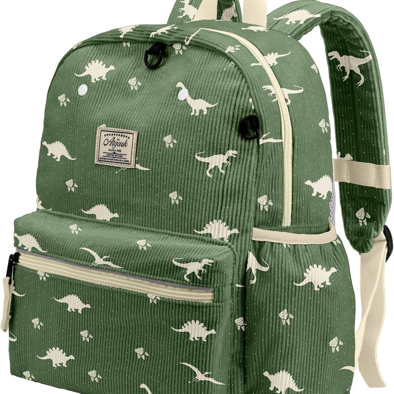 atgark Corduroy Toddler Backpack for Boys Girls Kids Preschool Backpacks