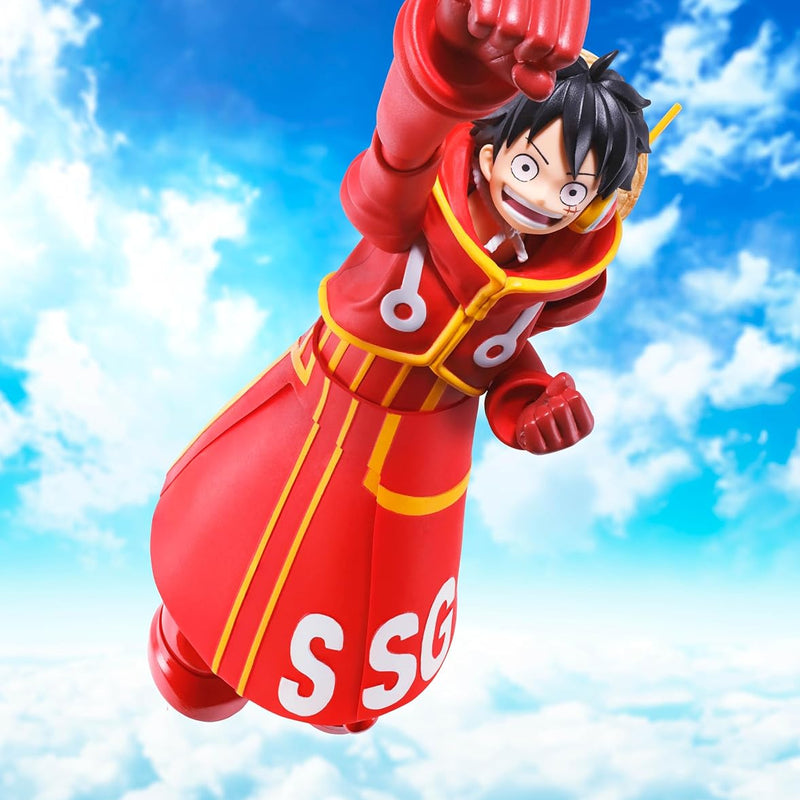 TAMASHII NATIONS - One Piece - Monkey D. Luffy -Future Island Egghead- S.H.Figuarts Action Figure