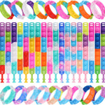 Kids Party Favors Pop Fidget Toys Bulk Its 24 Packs Fidget Bracelet It Birthday