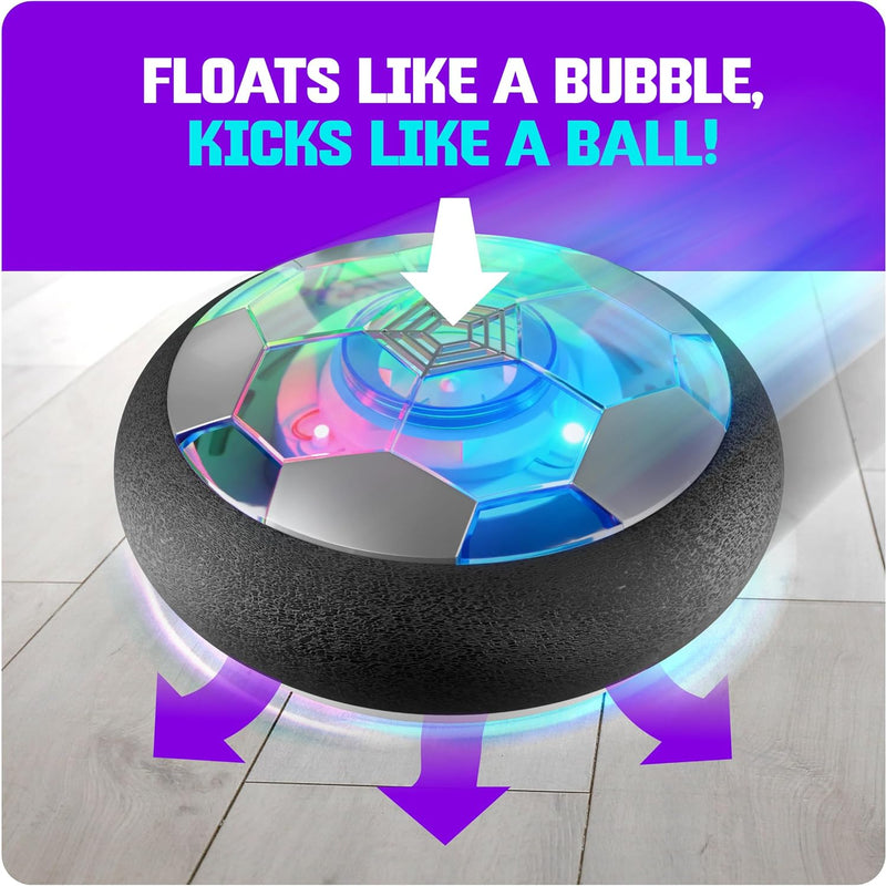 Ninja Blast Hover Soccer Light-Up Ball, Indoor Toy Games, Kids Gifts for Age 5-12, Birthday Gift for Boys