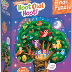 Peaceable Kingdom Shimmery Magical Mermaid 41-Piece Floor Puzzle for Ages 3+