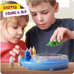 Paint Vortex Spin Art Machine - Kids Art Kit for Boys & Girls Ages 6+ | Motorized Spinner with Splash Guard, Metallic Paints & 20 Artboards - Birthday Gifts for Girls - Craft Kit