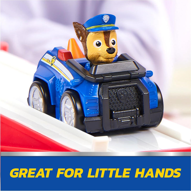 Paw Patrol Rewards Box Gift Pack, 8 Mini Figures, 2 Animal Figures, 4 Sticker Sheets & 1 Pup Squad Racer, Kids Toys for Boys & Girls Ages 3 and Up