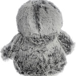 Aurora® Playful Pompom Penguin™ Mini Stuffed Animal - Vibrant Companions for Warm Cuddles - Perfect for Adults, Kids, and Birthdays - Gray 6 Inches