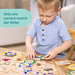 Melissa & Doug Self-Correcting Alphabet Wooden Puzzles for Kids Ages 4+