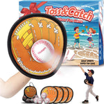 Toss and Catch Ball Game, Kids Toddler Baseball Glove & Catch Ball Toys, Outdoor Games for Family, Toys for Beach Yard Pool Outside, Birthday Easter Gift for Ages 3 4 5 6 7 8-12 Year Old Boys Girls