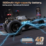 DEERC 9309E 40KPH 4WD Electric Off-Road RC Monster Truck for Adults and Kids with 2.4Ghz Remote