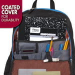 Mead Composition Notebook, Wide Ruled Paper, 7.5" x 9.75", 100 Sheets, Black Marble, 3 Pack (38301)
