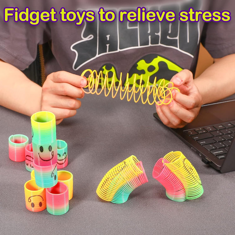 Azen 24-piece Mini Spring Party Favors for Kids, Birthday Party Gifts, Classroom Prizes, Small Bulk Toys