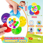 Sensory Travel Toys for Toddlers Kids Autism 6PC Airplane Car Travel Activities Toy Road Trip Essential Autistic ADHD Fidget Classroom Must Have Easter Basket Stuffers for Kid 3 4 5 6 7 8
