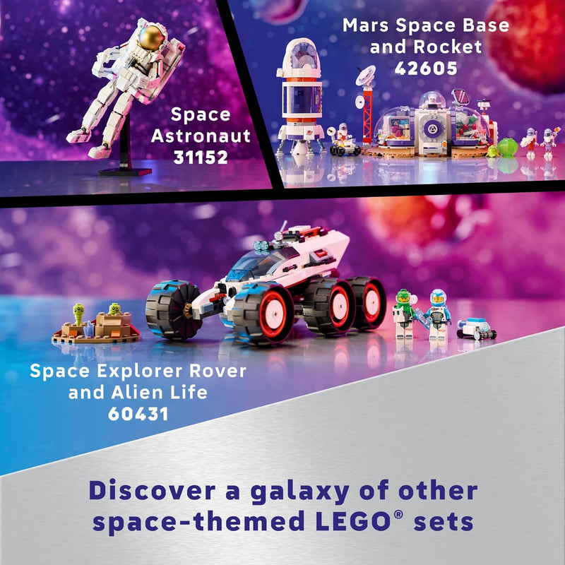LEGO Technic Planet Earth and Moon in Orbit Building Set, Outer Space Birthday Gift for 10 Year Olds, Solar System Toy for Imaginative, Independent Play, Room Décor for Boys & Girls, 42179