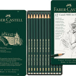 Faber-Castell 9000 Graphite Sketch Pencil Sets Art 8B - 2H set of 12