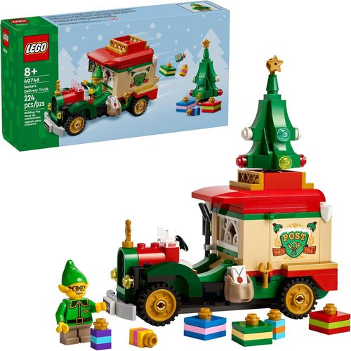LEGO Santa's Delivery Truck Building Toy for Kids, Ages 8+, 40746