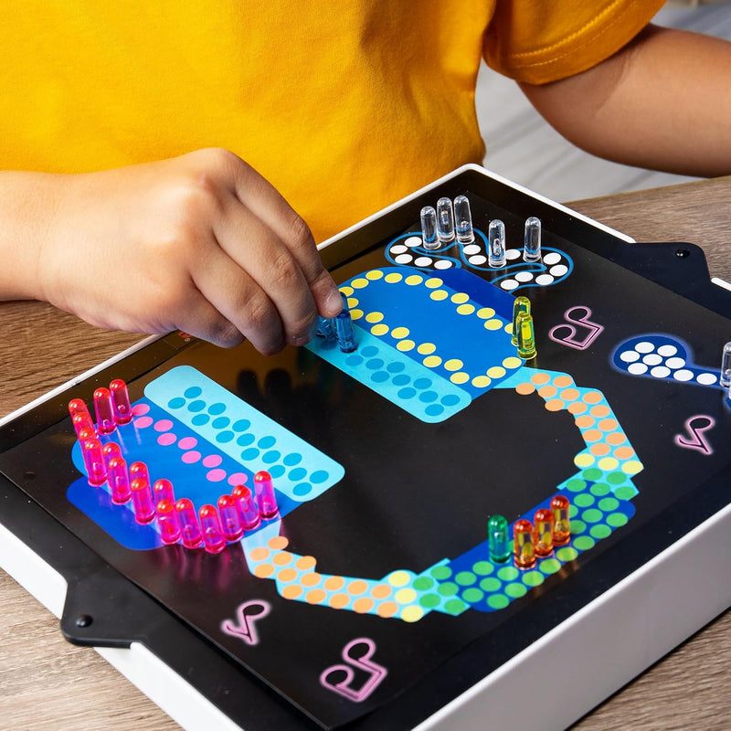 Lite Brite Classic Retro Art Toy Kit for Kids with 206 Pegs and 6 Design Templates