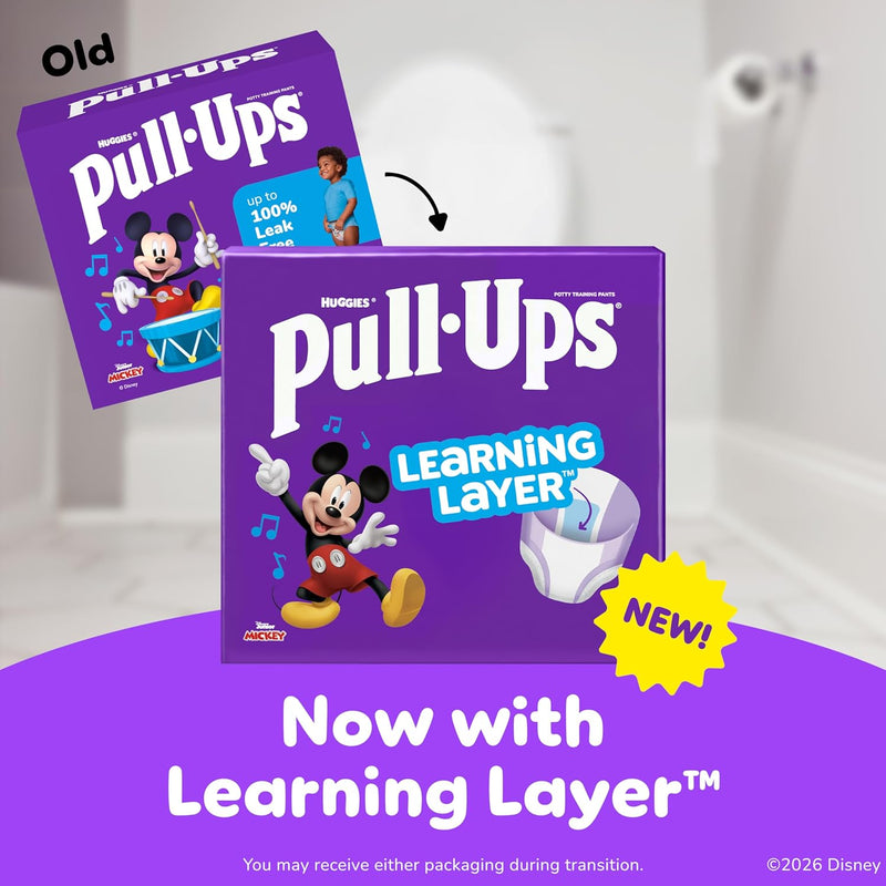 Pull-Ups Boys' Potty Training Pants, Size 4T-5T, 99 Count
