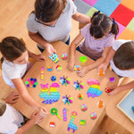 1000 Piece Fidget Toy Party Favor Pack: Sensory Toys for Kids' Birthdays, Carnivals, and Classrooms