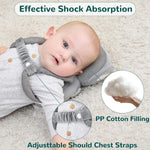 Baby Head Protector Backpack for Crawling & Walking Toddlers, 0.5-2 Years, Soft & Breathable