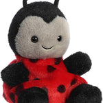 Aurora® Adorable Palm Pals™ Lil Spots Ladybug™ Stuffed Animal - Fun Collectible Plush for Kids and Adult Collectors - Perfect for Decorating Rooms and Birthday Gifts - Red 4.5 Inches