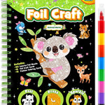FUNNYB&G Foil Art Craft Kit for Kids, Sparkly Birthday Gift Toy for Kids