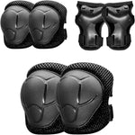 Knee Pads for Kids with Elbow Pads and Wrist Guards Set, Toddler 3-10 Years Protective Gear for Girls Boys Skating Cycling Bike Rollerblading Scooter