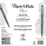 Paper Mate Flair Felt Tip Pens, Medium Point (0.7mm), 12 Count - For Arts & Crafts, Note-Taking, Journaling, School Supplies for Teachers & Students