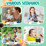 Thermo for Hot Food Kids - 15.2oz, Leak Proof Insulated Food Jar, Soup Thermo, Insulated Lunch Containers, Termos Para Comida Caliente, Wide Mouth Lunch Box with Folding Spoon and Handle