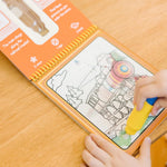 Melissa & Doug On The Go Water Wow! Mess Free Coloring Book, Reusable Water-Reveal Activity Pad, Vehicles, Travel Toys, Party Favors, for Toddlers & Kids Ages 3+ - FSC Certified