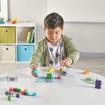 Numberblocks MathLink Cubes, 30 learning activities, counting blocks for kids, ages 3-5, preschool educational toys
