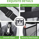 MAY TREE Clear Bag for Stadium Events, 12x5.5x12 Clear Tote Bag for Work | Non-detachable Reinforced Straps, Clear Tote Bag for Work, Sporting Events & Gym, Stadium Approved Transparent Bag