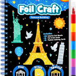 FUNNYB&G Foil Art Craft Kit for Kids, Sparkly Birthday Gift Toy for Kids