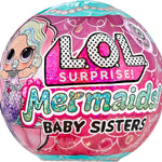 LOL Surprise Mermaids Baby Sisters with Color Change Tail, 8 Dolls to Collect, Fashion Accessories, Great Gift for Kids Ages 4+