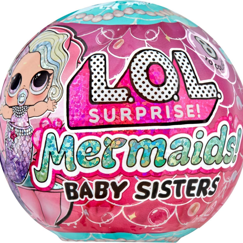 LOL Surprise Mermaids Baby Sisters with Color Change Tail, 8 Dolls to Collect, Fashion Accessories, Great Gift for Kids Ages 4+