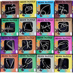 AHYUAN 24 Pack Metal Puzzles Brain Teaser IQ Wire Metal Puzzles for Adults Kids Teenagers Gifts Fidget Toys Educational Puzzle Games Toys Magic Trick Toy Party Favors for Kids Adults Challenge