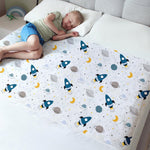 Hygge Sheets® Potty Training Pee Pads for Kids, Toddlers - 100% Waterproof, Non Slip Bed Wetting Pad for Twin Beds - Washable, Reusable Mattress & Sheet Protector - Dinosaur