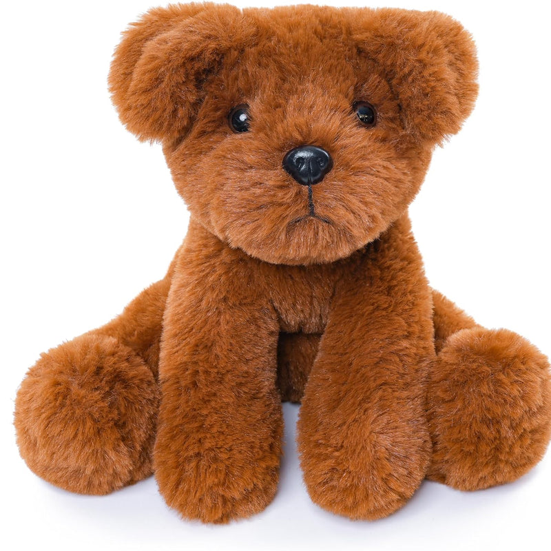 WEIGEDU Poodle Goldendoodle Stuffed Animal, 11.8", Golden | Adorable Toy Dog, Labradoodle Plush, For Kids Boys Girls, Birthday Easter Nursery Bedtime Gift