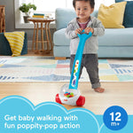 Fisher-Price Baby & Toddler Corn Popper Push Toy with Ball-Popping Action, for Infants 12+ Months