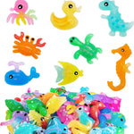 Kidisego Aqua Fairy Water Gel Kit for Kids, Magic Water Elf Toy Kit with 20 Colors Magic Gel, Aqua Fairy kit with 24 Shape Molds, Crate Your Own Magic Elf Kits Water Pets Craft Kits for Kids