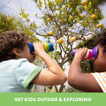 Educational Insights GeoSafari Kidnoculars - Lightweight, 2x Magnification Binoculars for Kids Ages 4-8