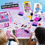 800+Pcs Fashion Designer Kits for Girls with 6 Mannequins - Girls Fashion Design Craft Kit, Sewing Kit for Kid 8-12, Birthday Gifts for Teens Girl 6 7 8 9 10 11 12