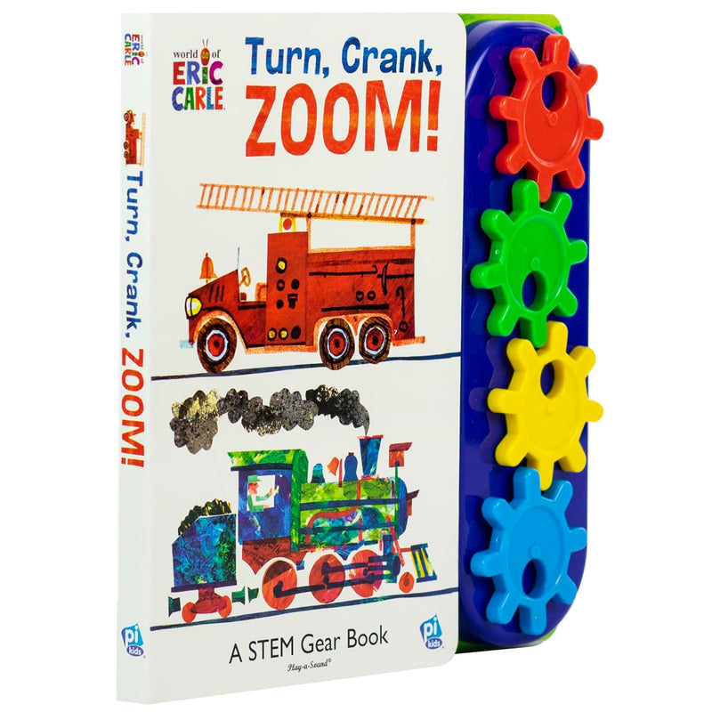 Eric Carle STEM Gear Sound Book for Kids, Board Book with Interactive Sounds