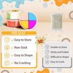 Aestd-ST Air Dry Clay Kit - Animal Theme, Modeling Clay for Kids | DIY Magic Clay with Sculpting Tools and Tutorials, 12 Boxes Molding Clay, Soft & Non-Sticky, Arts and Crafts Gift for Kids