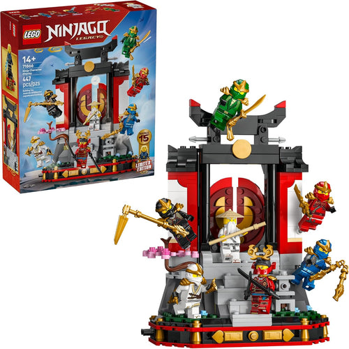 LEGO NINJAGO Ninja Character Display 15th Anniversary Building Toy for Kids Ages 14+, 71866
