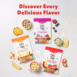 Once Upon A Farm Organic Coconut Melts with Probiotics, Strawberry Banana, Dairy Free, Non GMO, Kosher, 1 Ounces (Pack of 8) | Once Upon A Farm Organic Coconut Melts with Probiotics, Strawberry Banana, Dairy Free, Non GMO, Kosher, 1 Ounces, 8 Pack