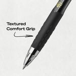 uniball™ 207 Gel Pens, Black Ink, 0.5mm Micro Point, Retractable, 12 Count, Smooth Writing, Fraud-Resistant, uni Super Ink™