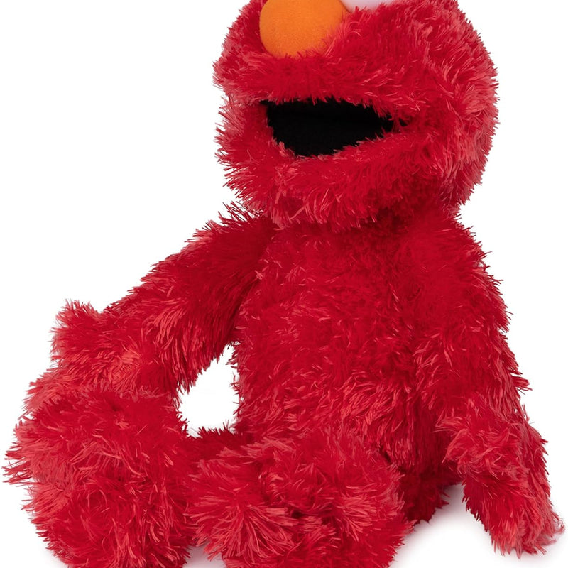 GUND Sesame Street Official Elmo Muppet Plush, Premium Plush Toy for Ages 1 & Up, Red, 13”