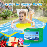 Slip Water Slide, 40FT Giant Slip Water Slides for Kids Backyard, Heavy Duty Slip and Water Slide for Kids Adults Waterslides Backyard Summer Outdoor Toys with 14 Stakes and 2 Inflatable Bodyboards